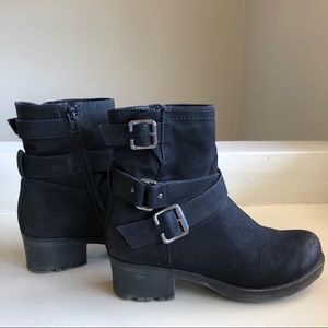 Black Buckled Boots